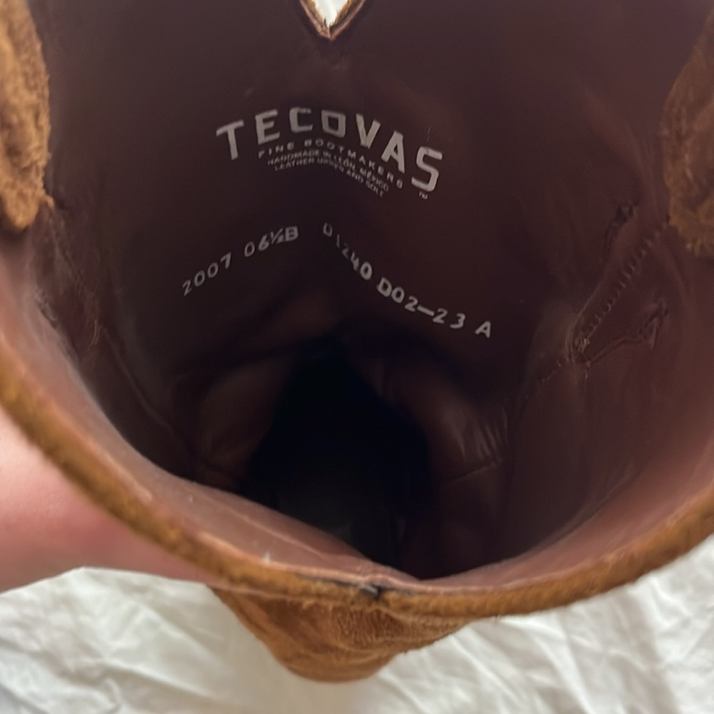 Tecovas Brown Heeled Boots - Picture 5 of 14